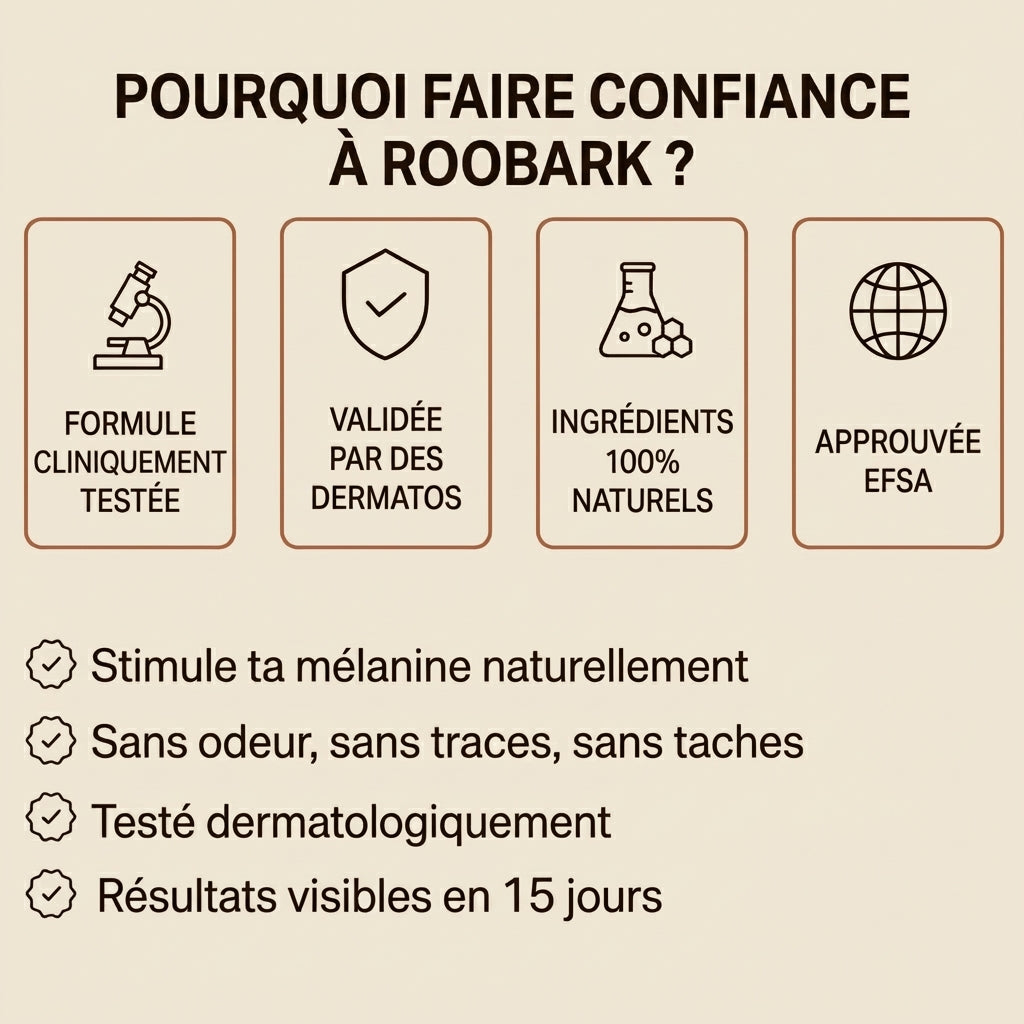 Gouttes Bronzantes à Boire